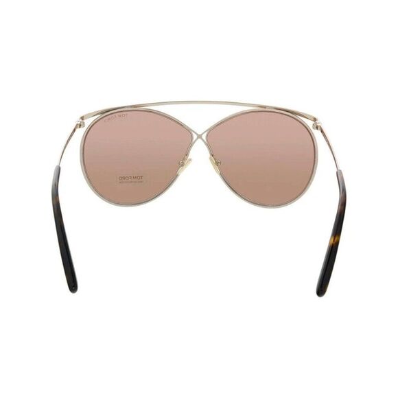 New Authentic Tom Ford Stevie FT0761/S 28Y Round Sunglasses